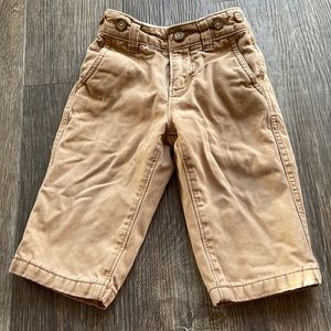 4/$20 Boys Gap Lined Khaki Pants Sz 12-18 mth